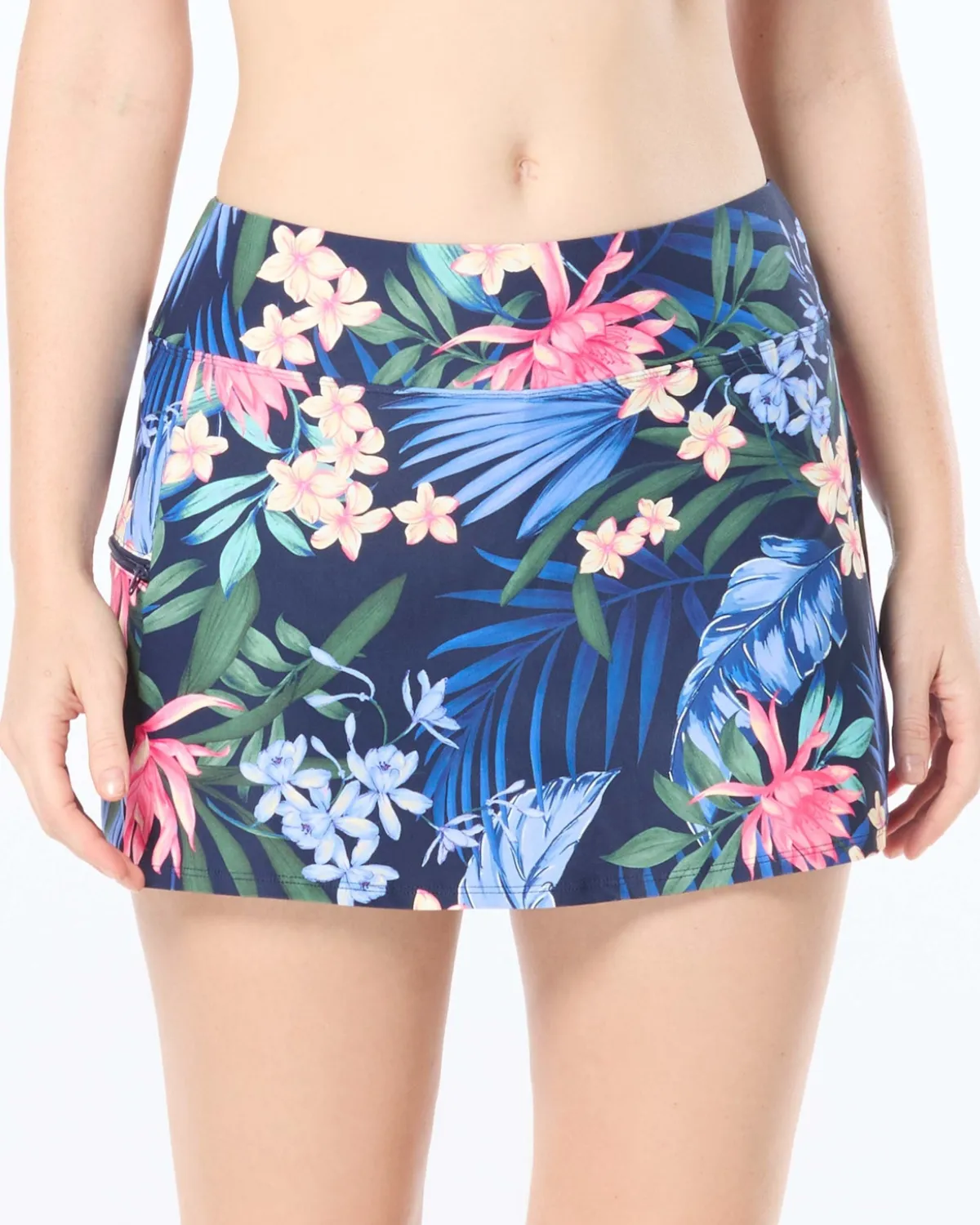 2024 Beach House Monterey Tropical Emma Swim Skort - H4d371