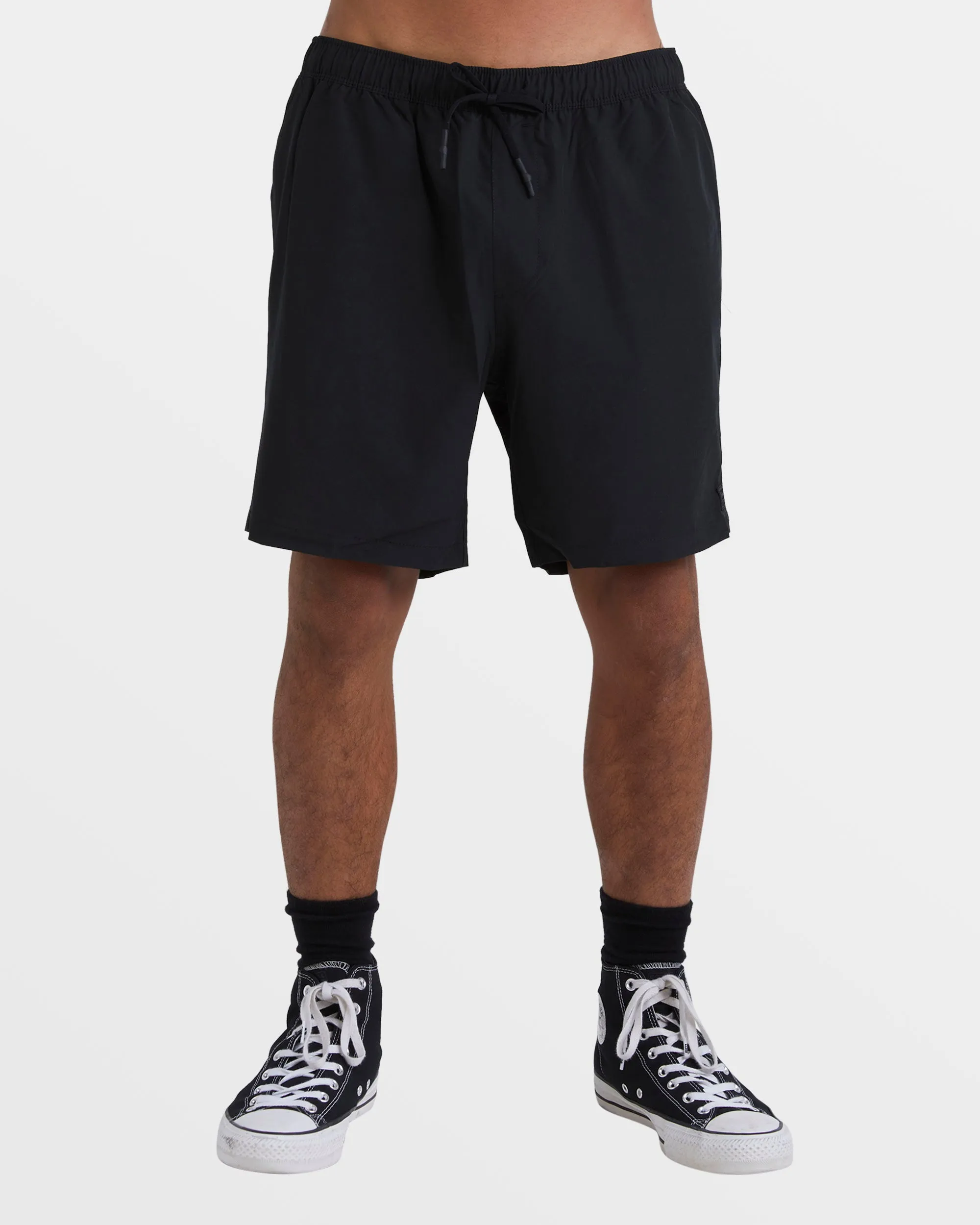 A/Div Surftrek Elastic Waist Shorts 17 - Black