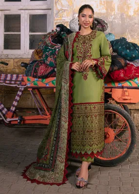 Aira By Asim Jofa Embroidered Lawn Unstitched 3 Piece Suit - AJ24AP AJAR-33