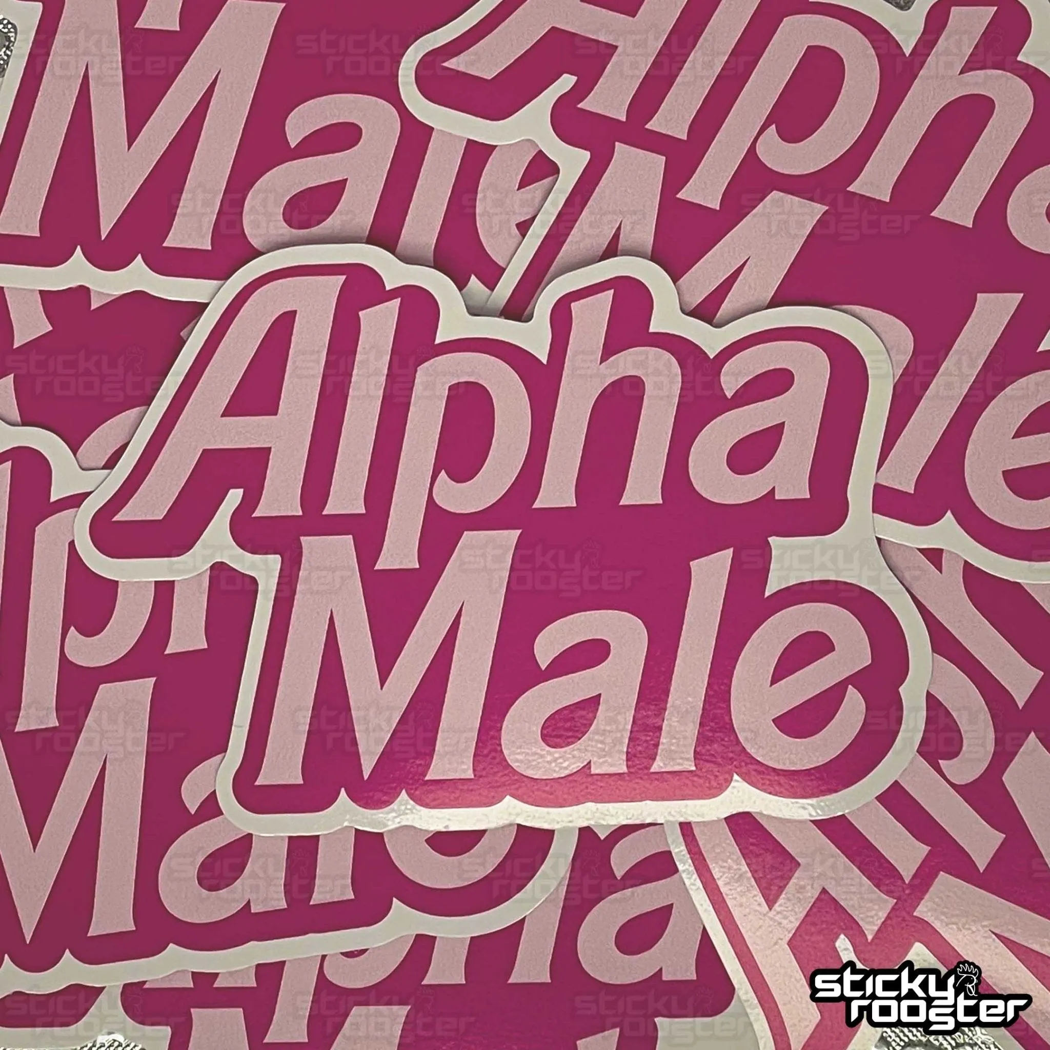 Alpha Male sticker