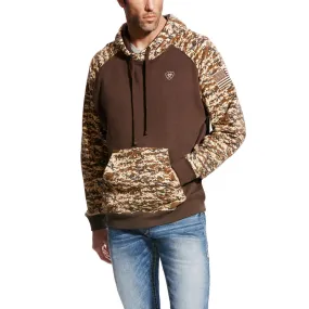 'Ariat' Men's Patriot Hoodie - Desert Camo