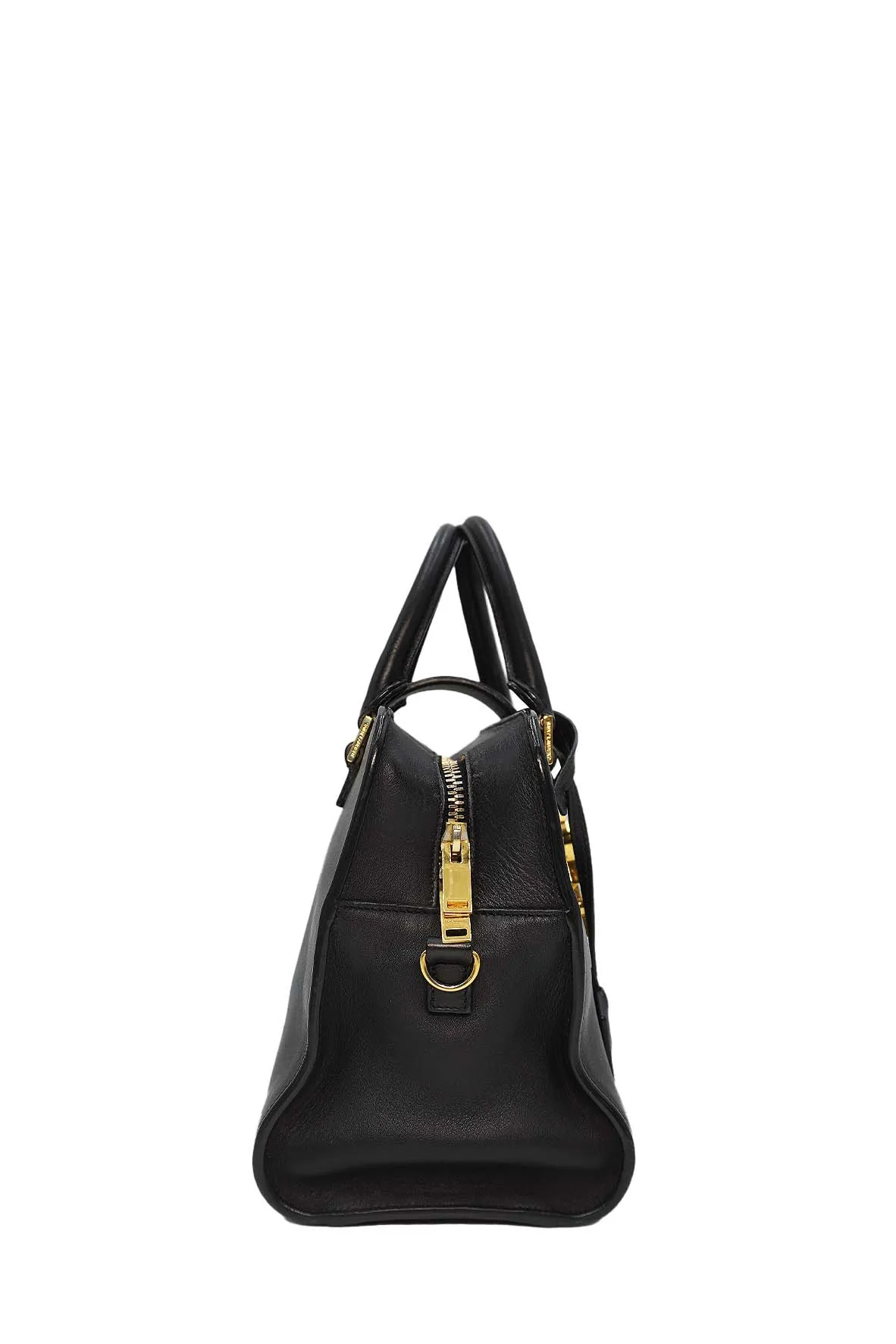 Baby Monogram Cabas Tote Black