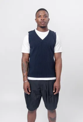 Basics Vest Navy HP47-JE410-75