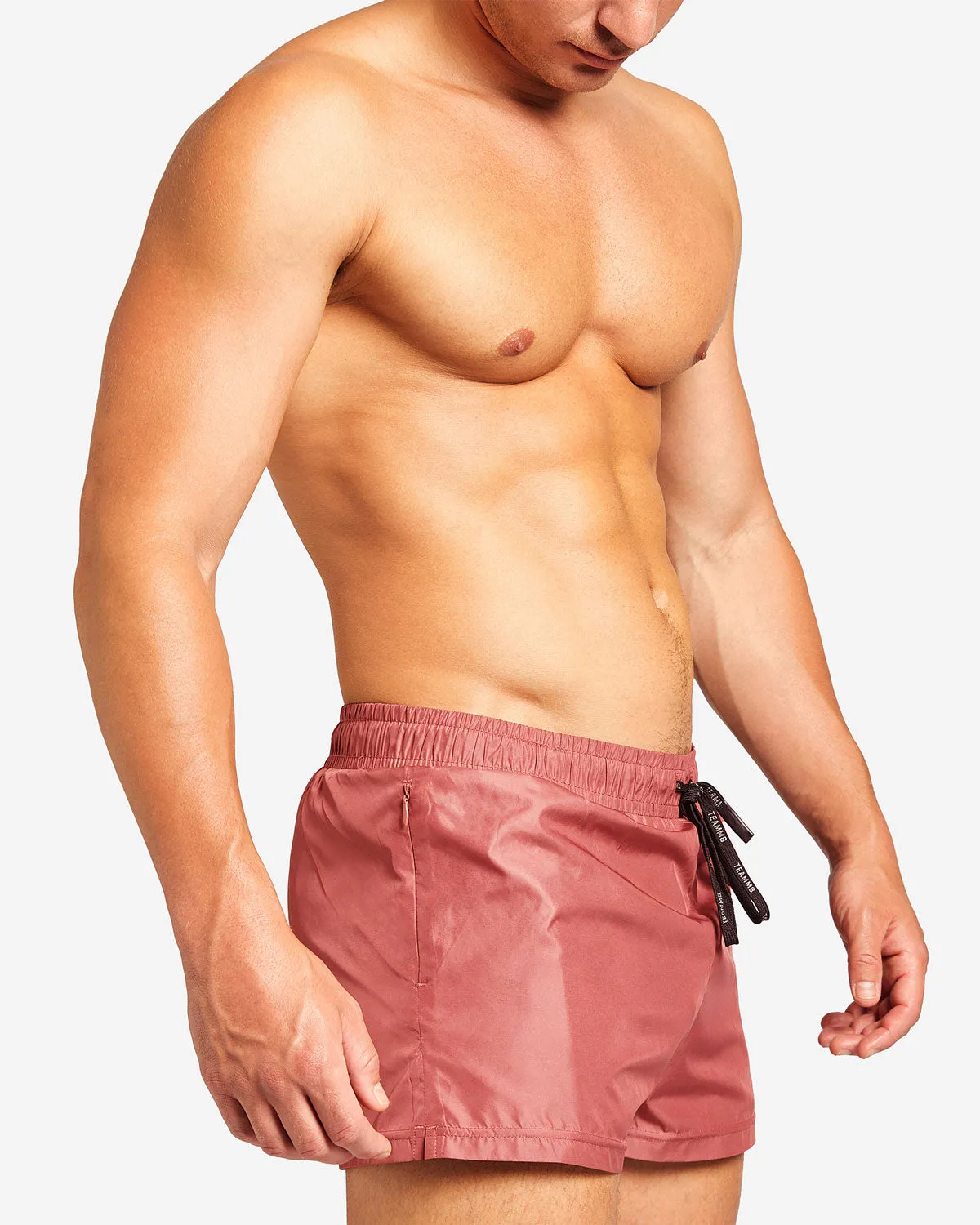 Bass Swim Short - Burgundy