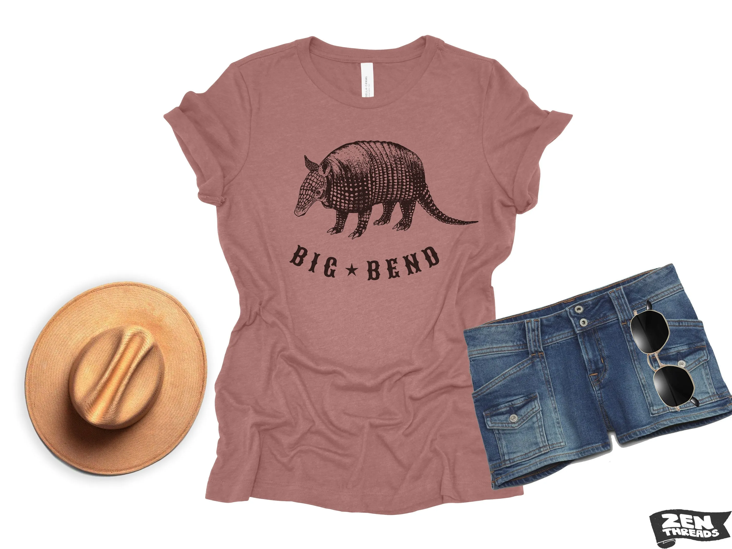 Big Bend National Park Women's Boyfriend Tee - Texas Desert Camping Hiking Shirt