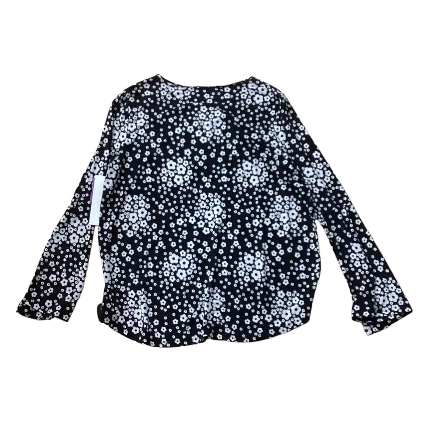 Blouse Long Sleeve By Michael By Michael Kors  Size: L