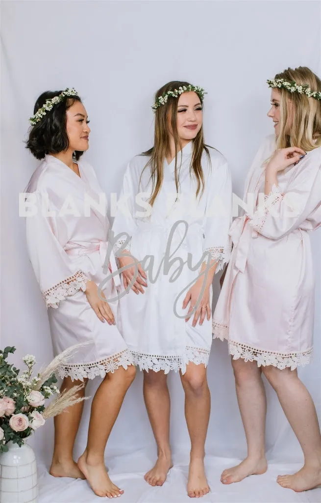 Brushed Satin Lace Edge Robe - DIGITAL MOCKUP