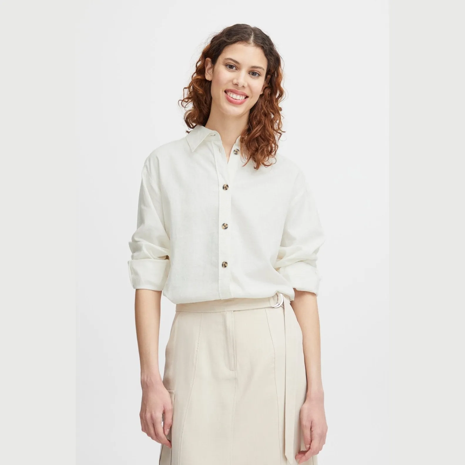 b.young Long Sleeve Blouse