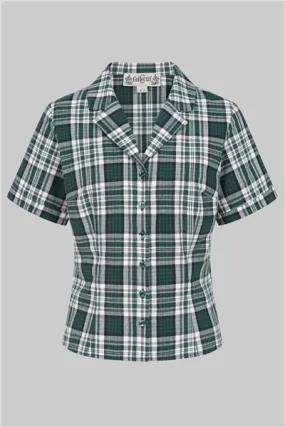 Caterina Emerald Check Shirt