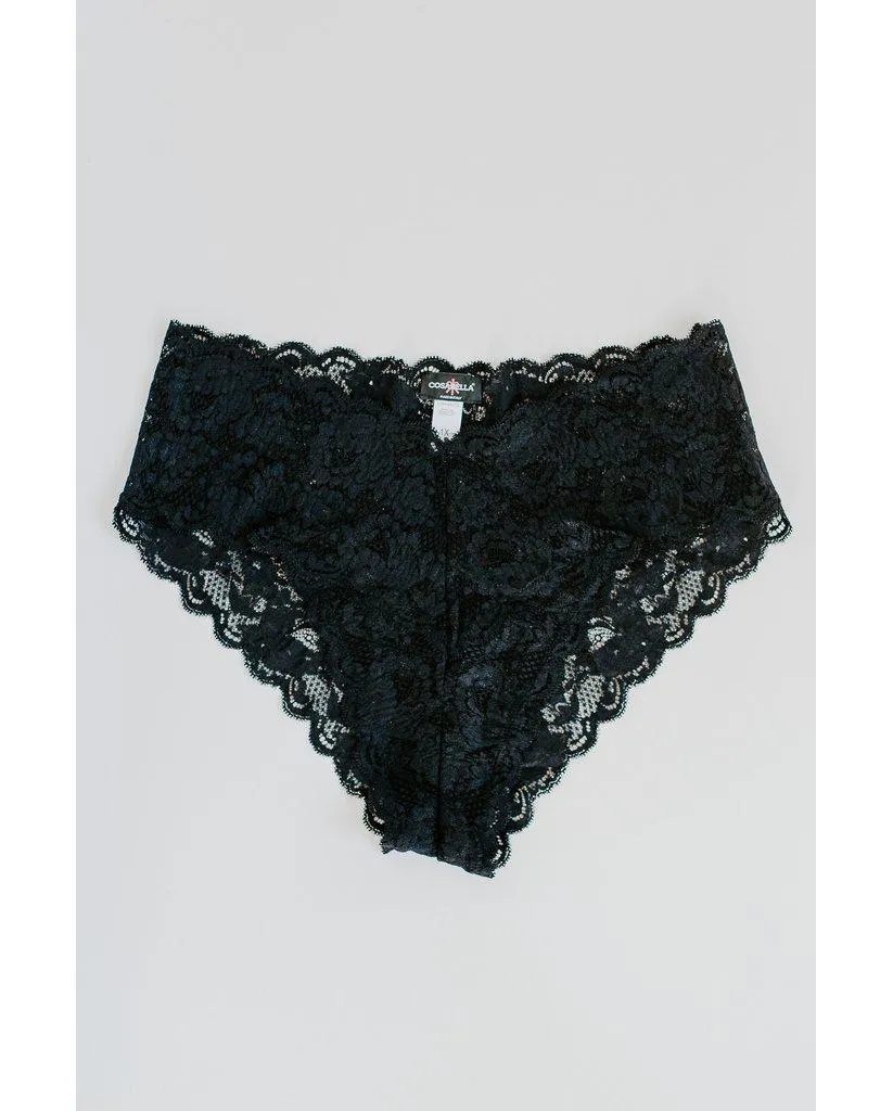 Curvy Hottie Boyshort - Black *FINAL SALE*