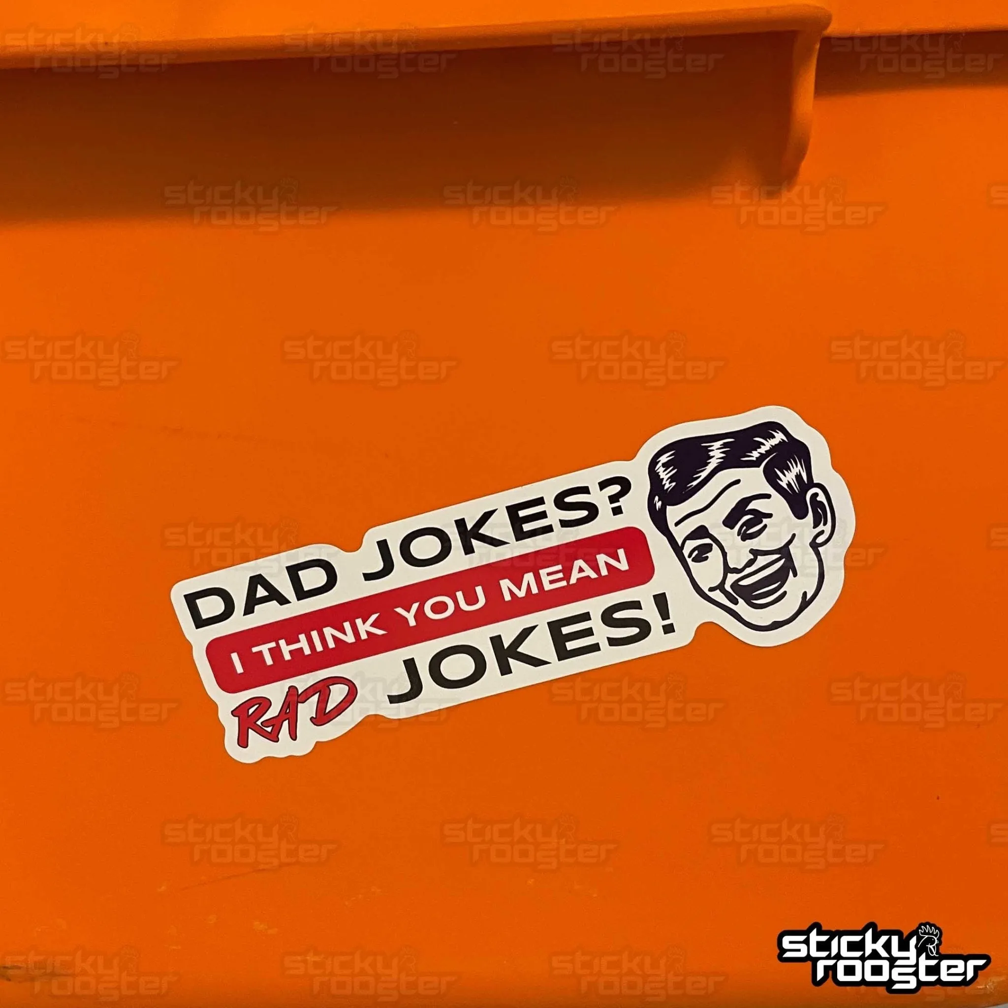 Dad Jokes? I think you mean Rad Jokes! sticker