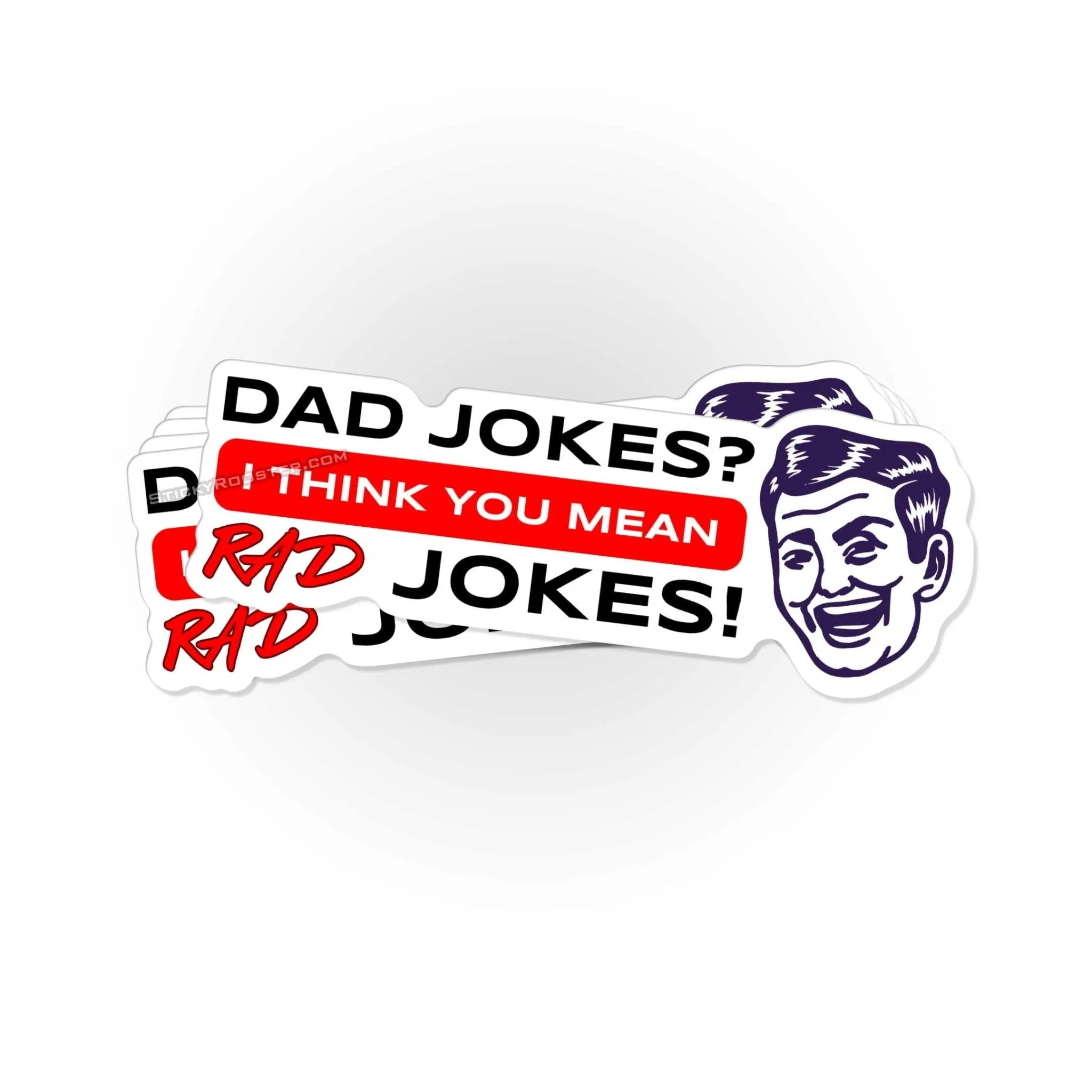 Dad Jokes? I think you mean Rad Jokes! sticker