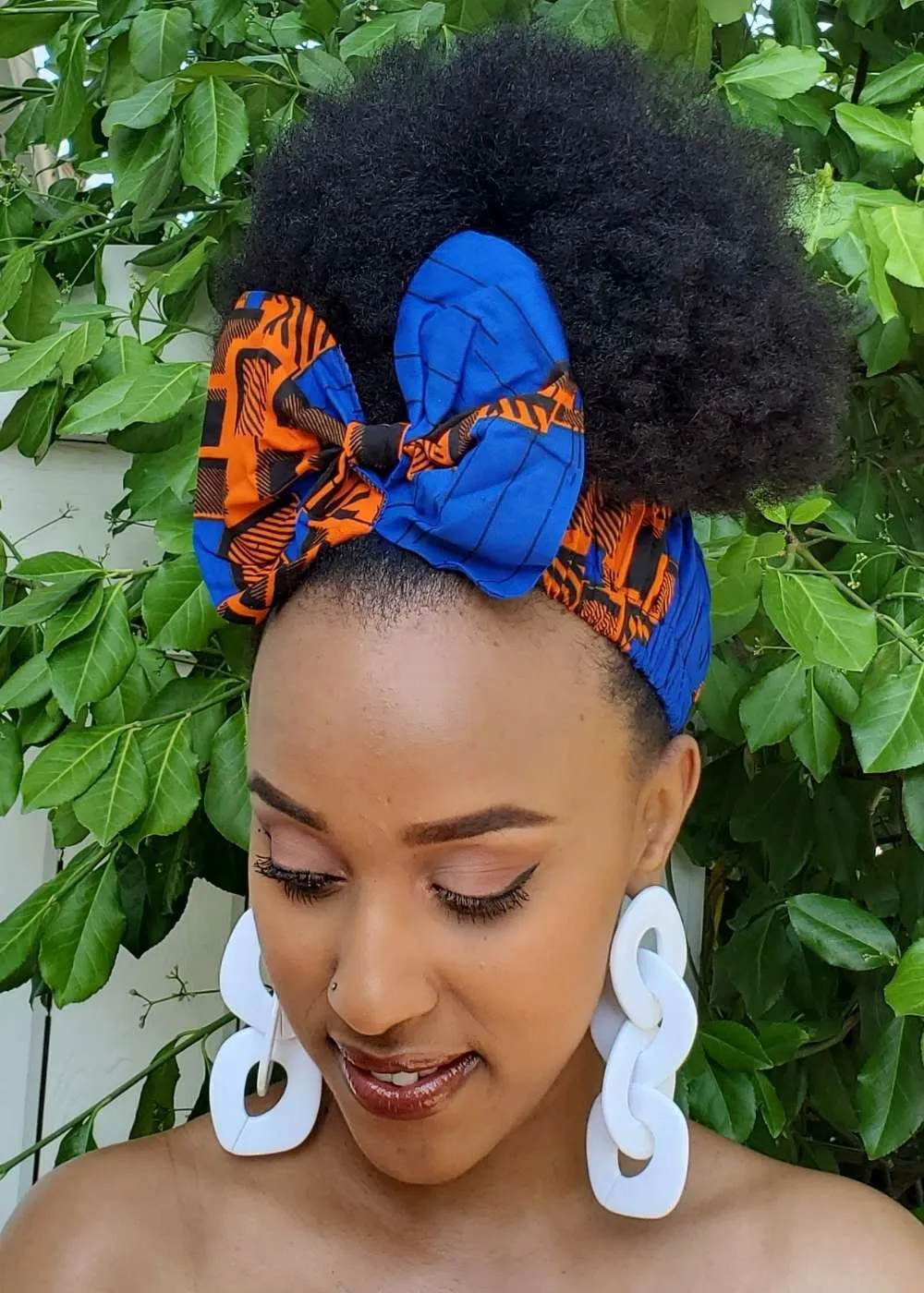 Denu African Print Slide-on Head Band