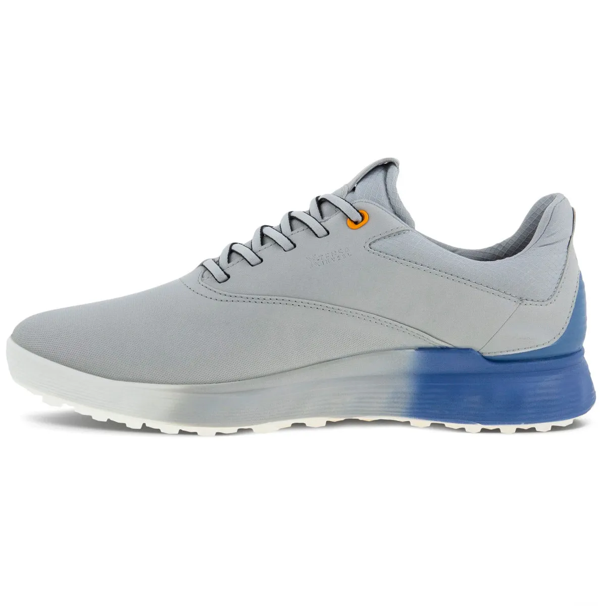 Ecco S-Three Gore-Tex Golf Shoes - Concrete/Retro Blue