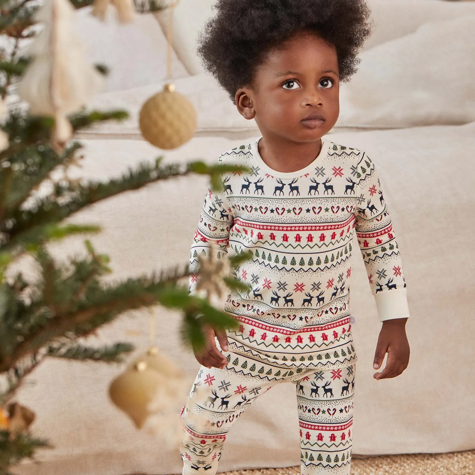 Fair Isle Pajama Set