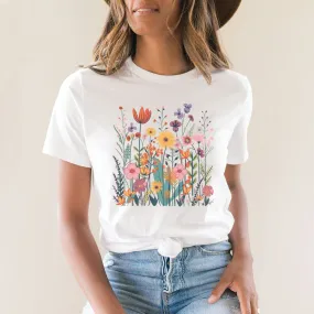 Floral Collection 1 Spring Graphic T-Shirt - SP401