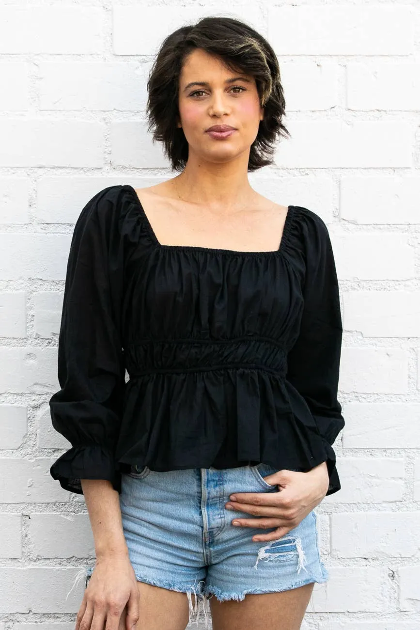 Gabbi Strappy Back Blouse