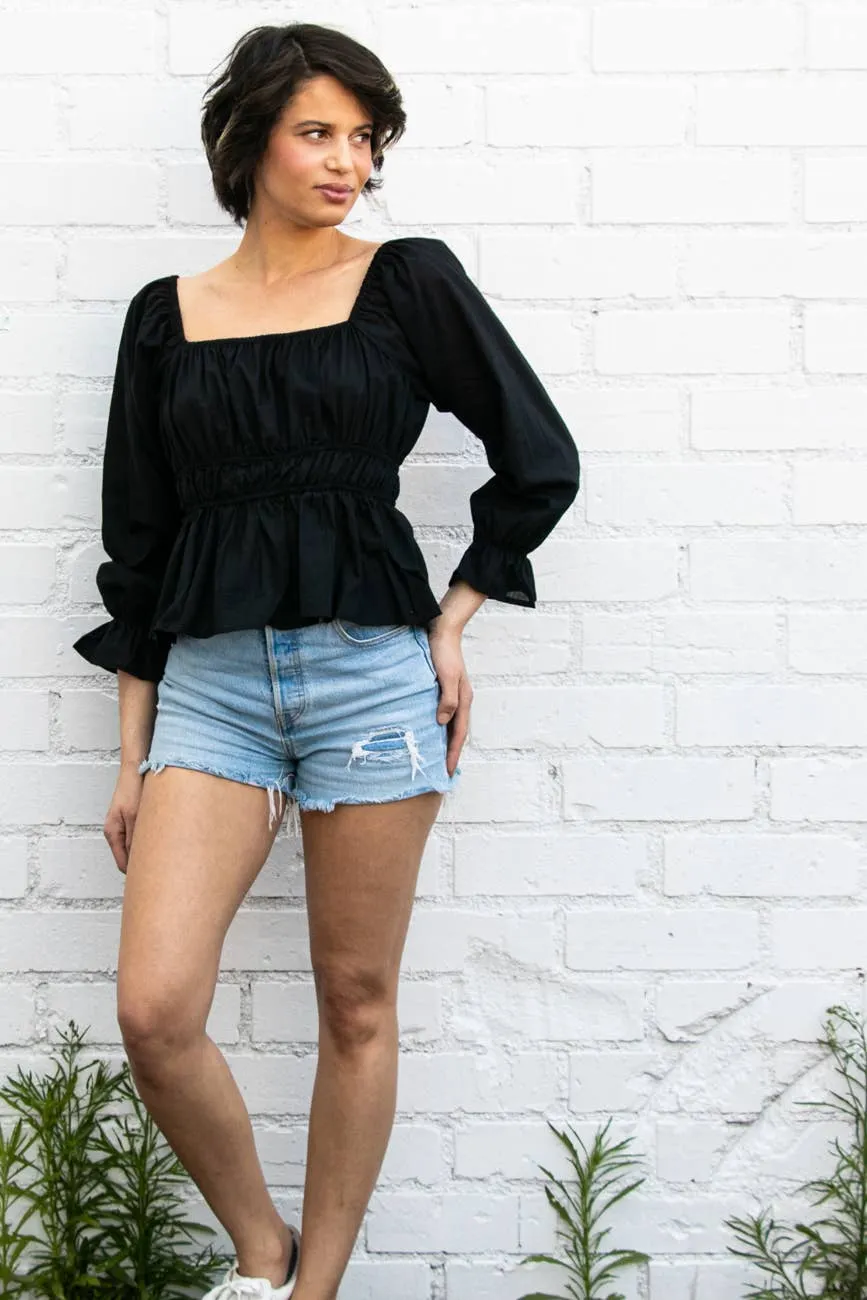 Gabbi Strappy Back Blouse