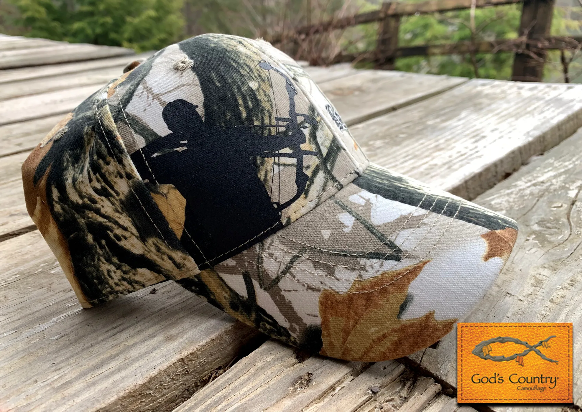 God's Country Camouflage Be Still Hat