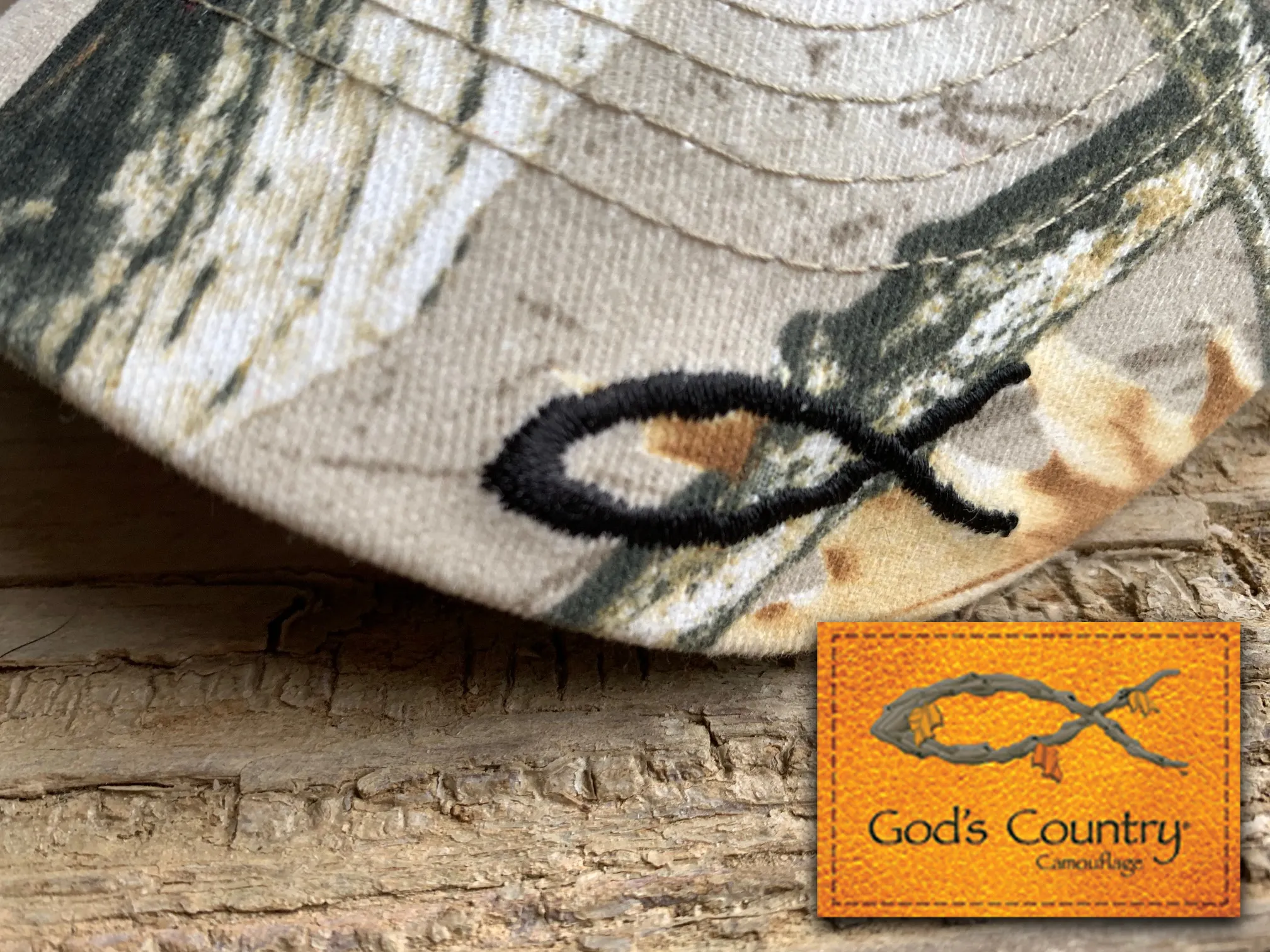 God's Country Camouflage Be Still Hat