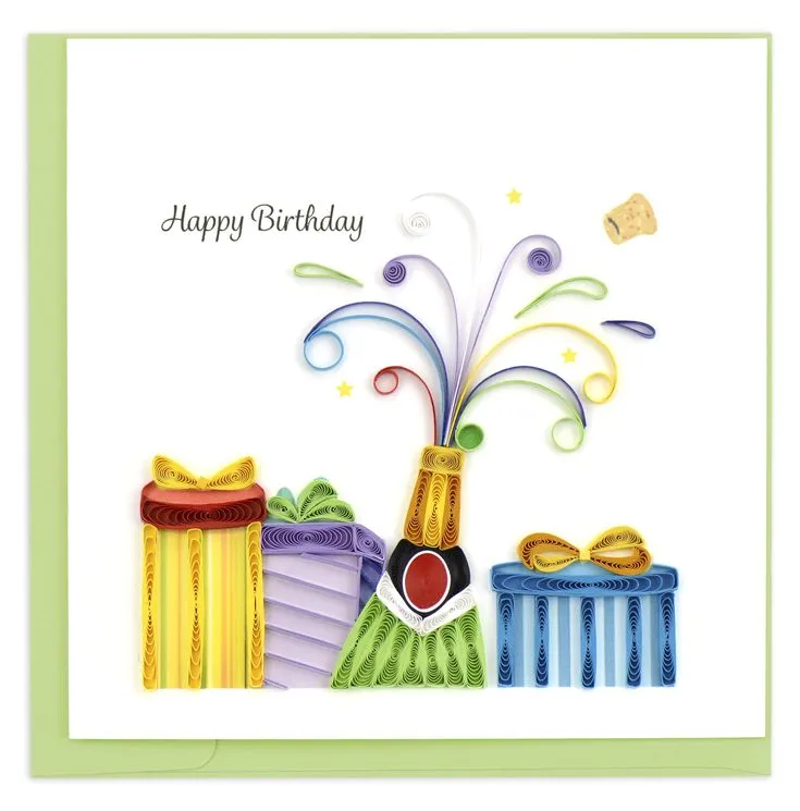 Handmade Quilling Card