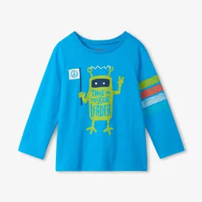 Hatley Alien Glow In The Dark Long Sleeve Tee