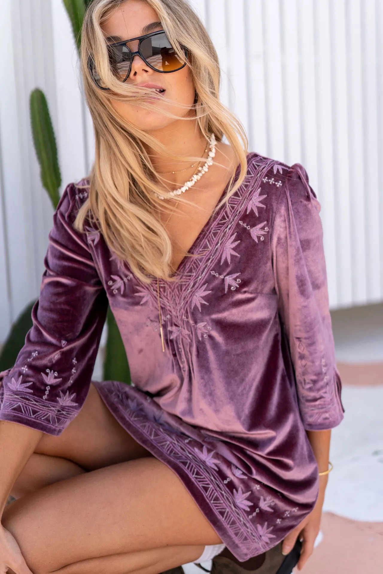 Hendrix Tunic - Plum