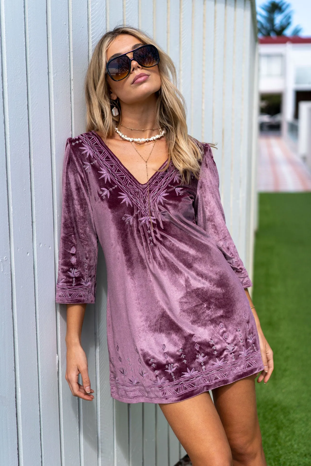 Hendrix Tunic - Plum