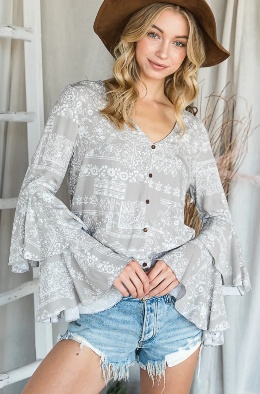 Kelsey Blouse - Ivory