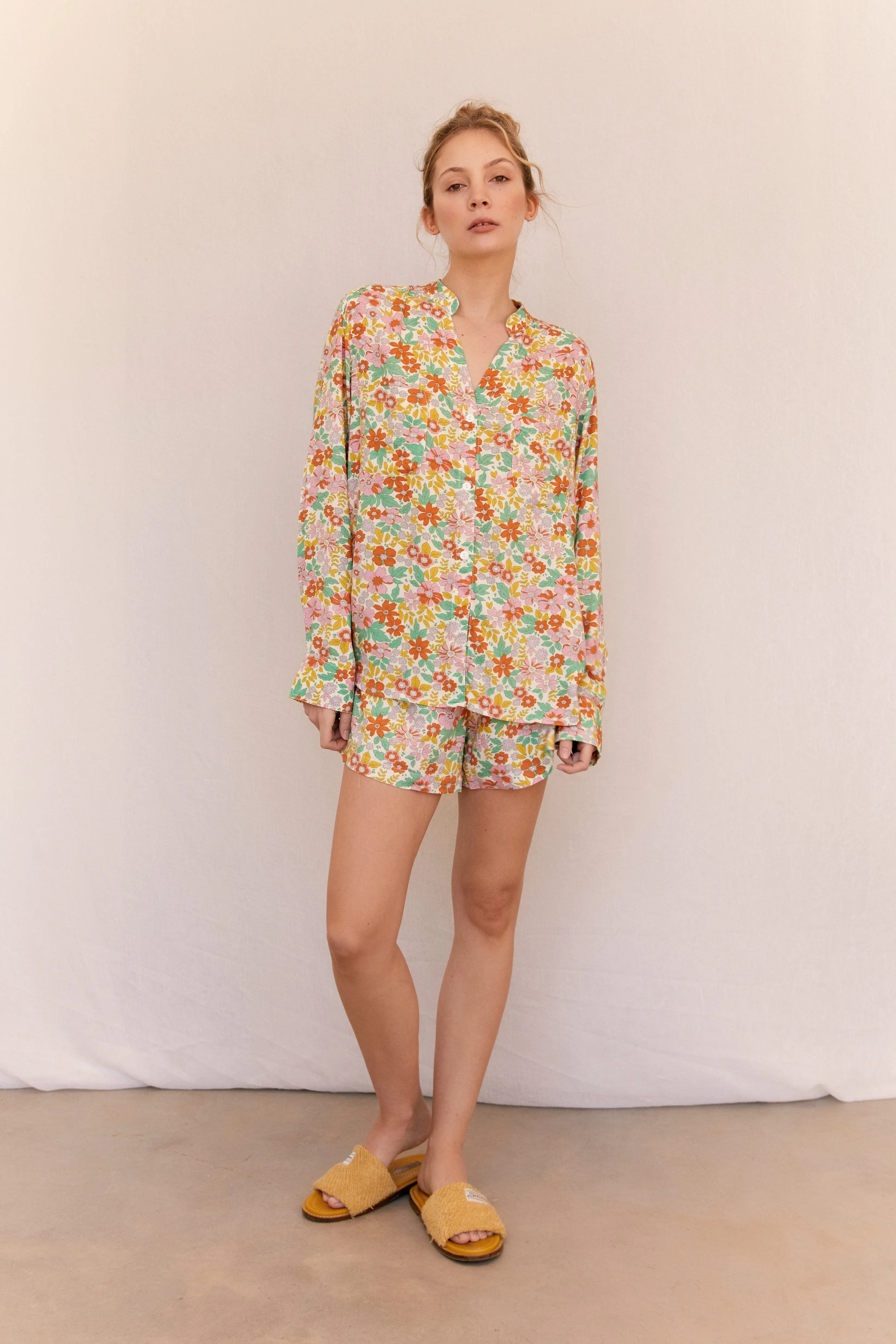 Maggie Pyjama Set - Long Sleeve - Bloom