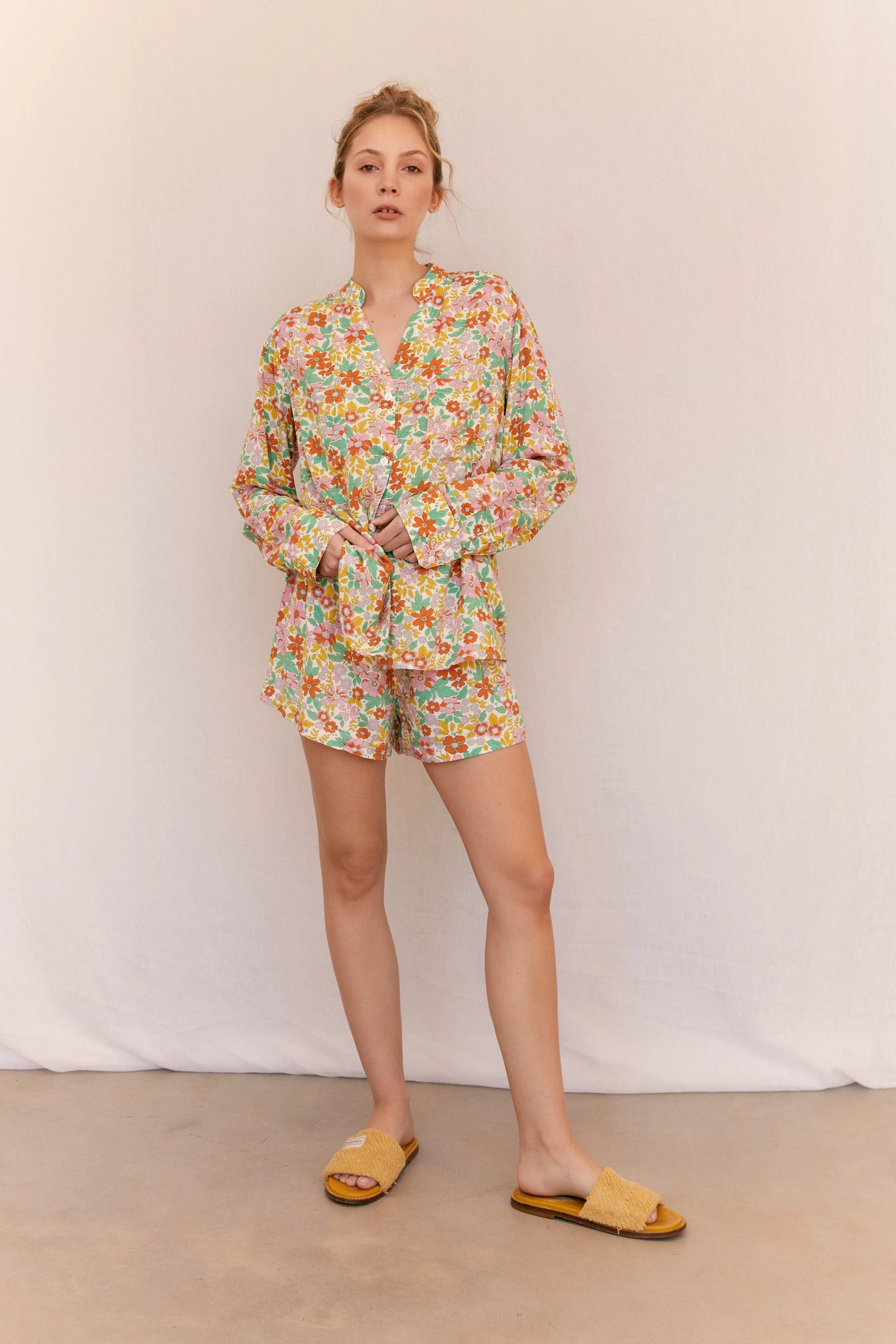 Maggie Pyjama Set - Long Sleeve - Bloom