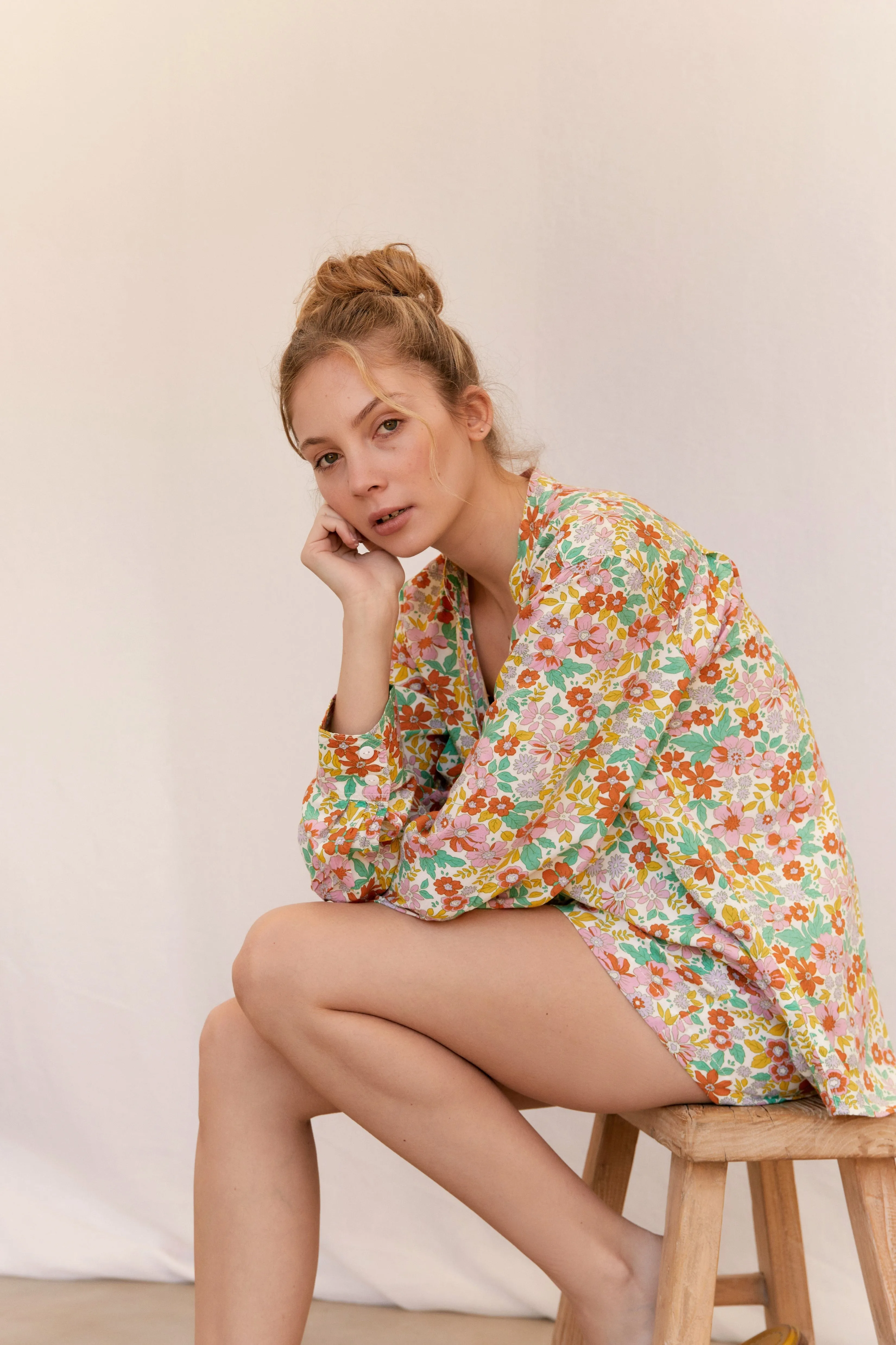 Maggie Pyjama Set - Long Sleeve - Bloom