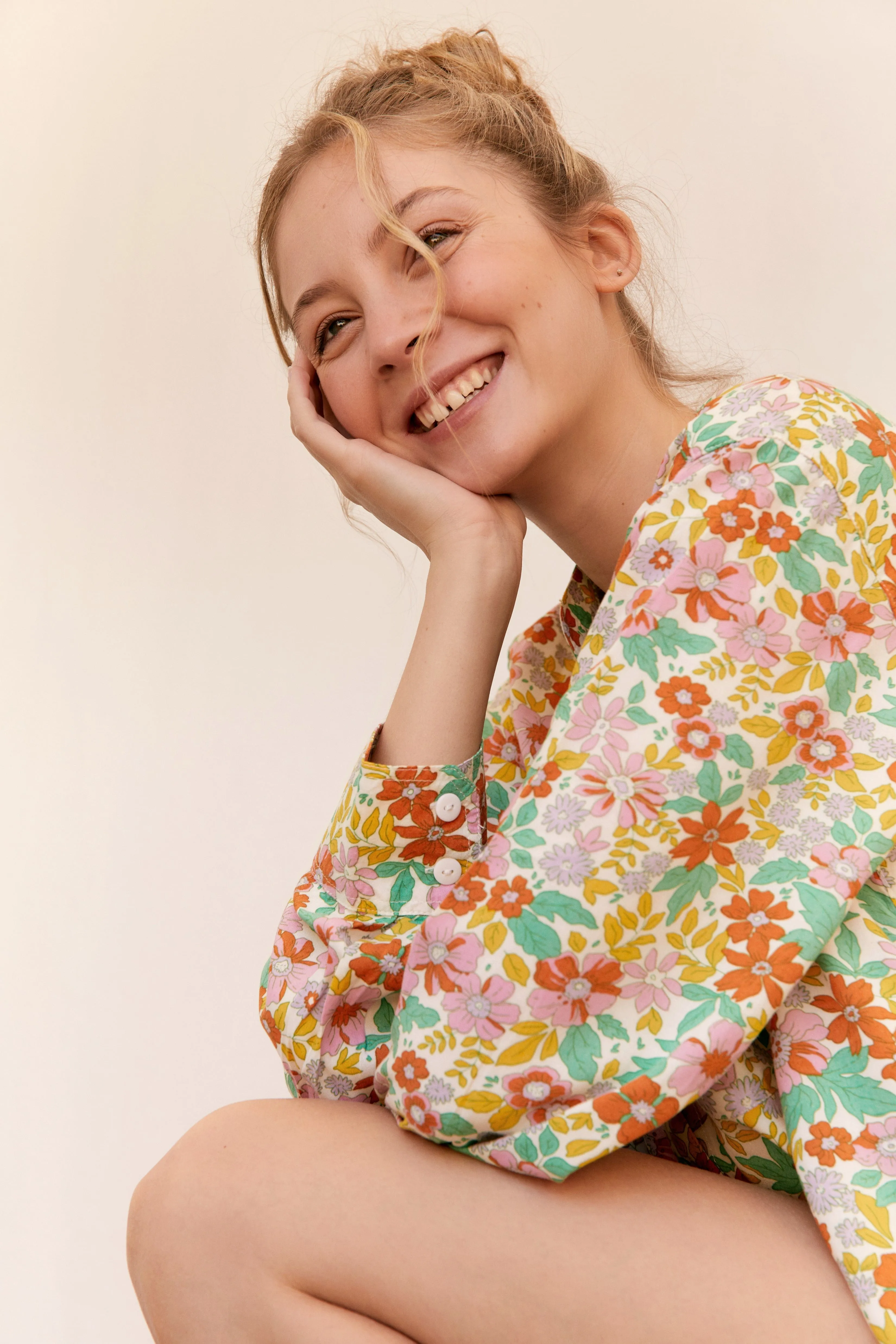 Maggie Pyjama Set - Long Sleeve - Bloom