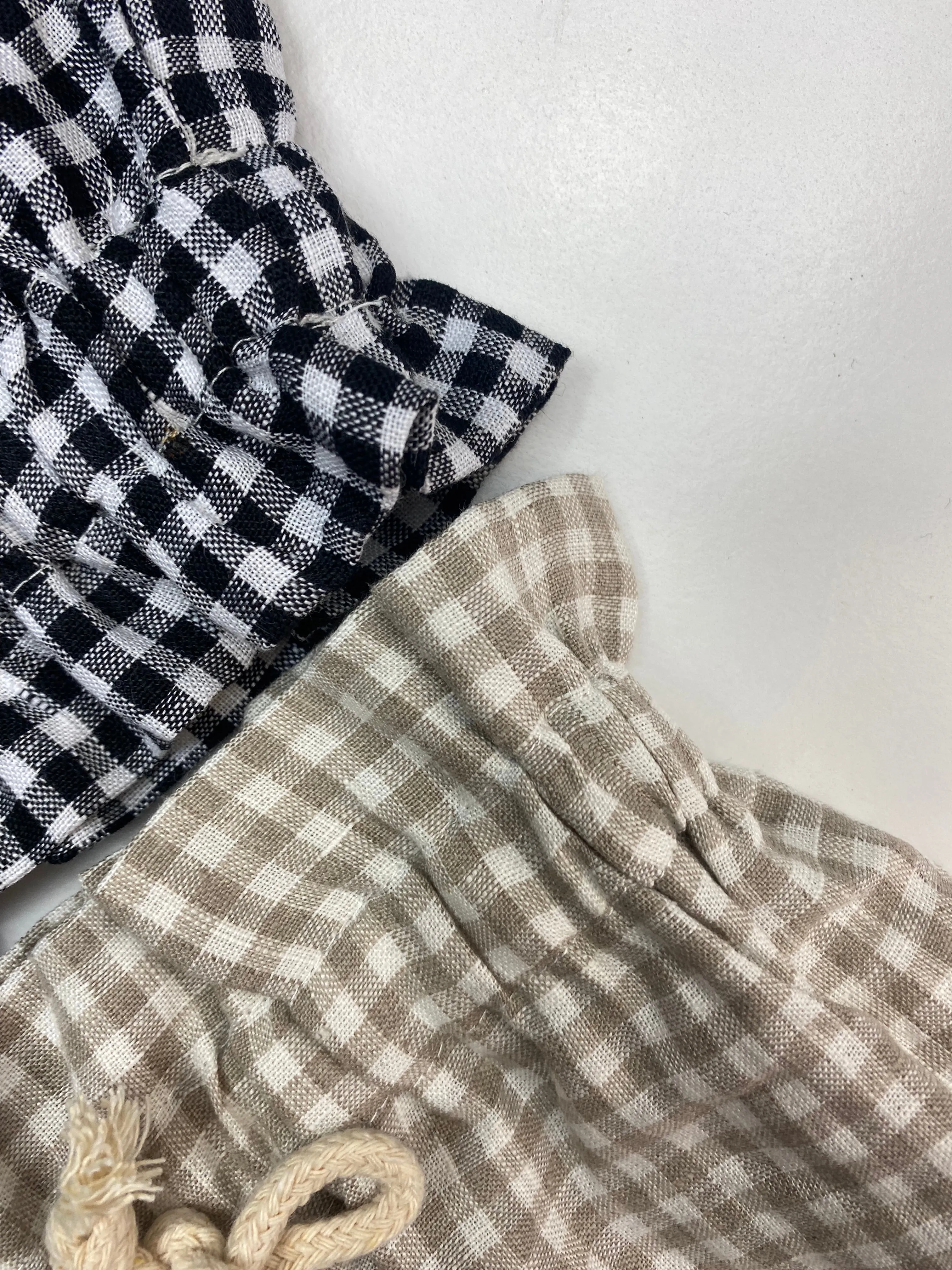 Palm Bloomers: Gingham