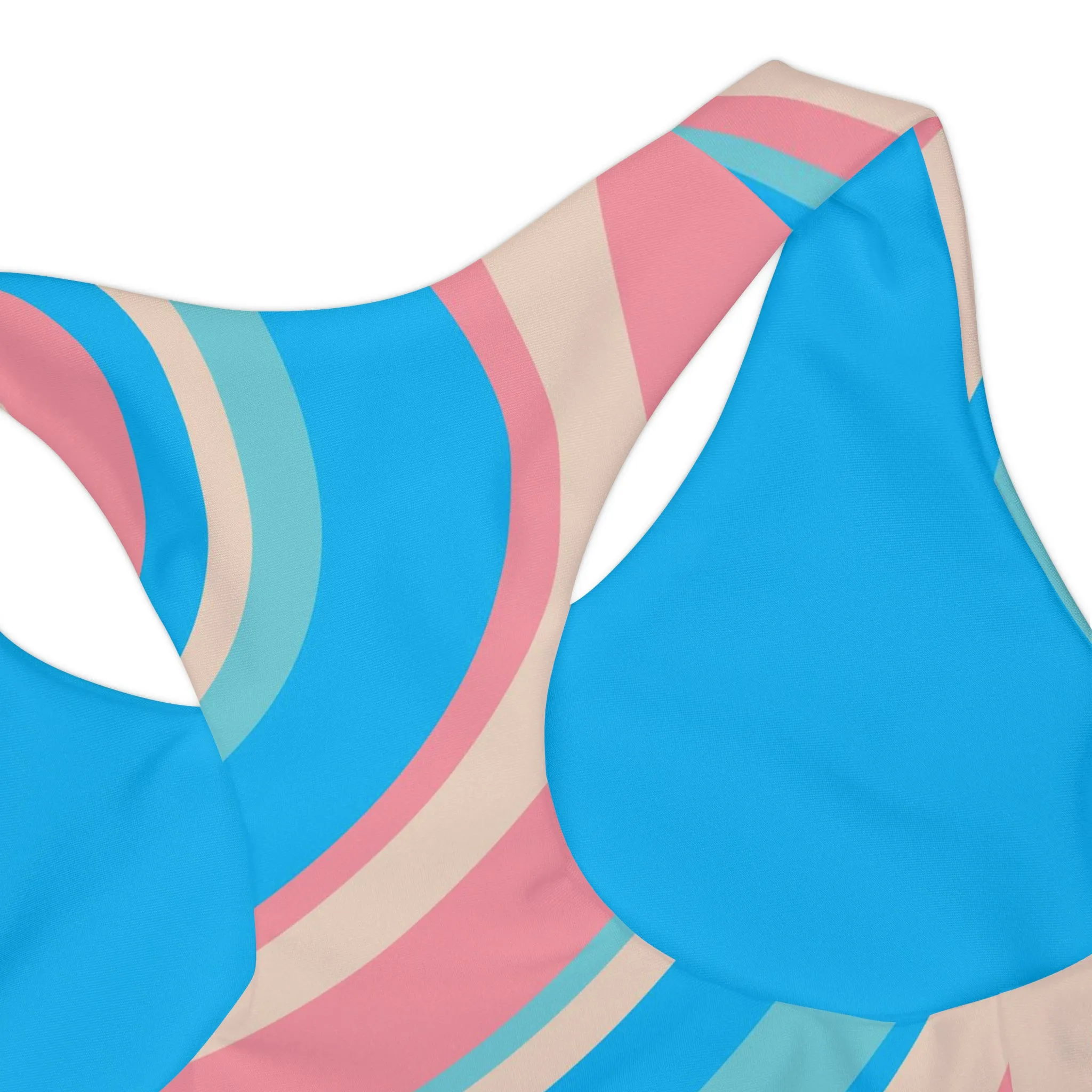 Pastels Vibes Girls Two Piece Swimsuit