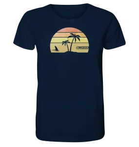 "Sunset Shark Place" - Herren Premium Organic Shirt