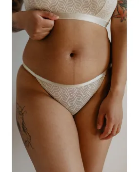 Recycled Wave Bikini - Creme *ONLY XL LEFT! FINAL SALE*