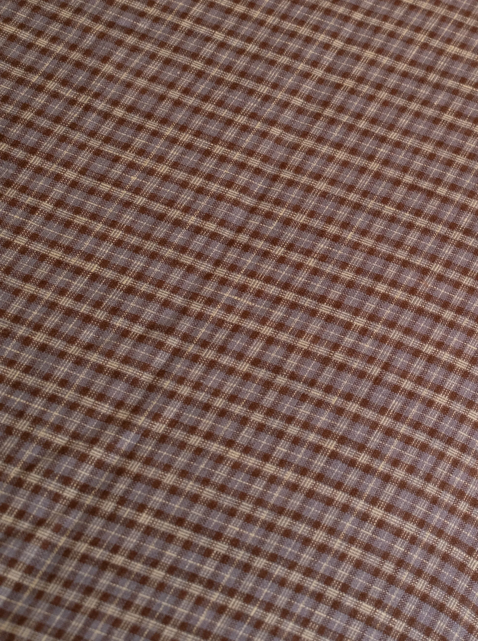 Sheets - russet check