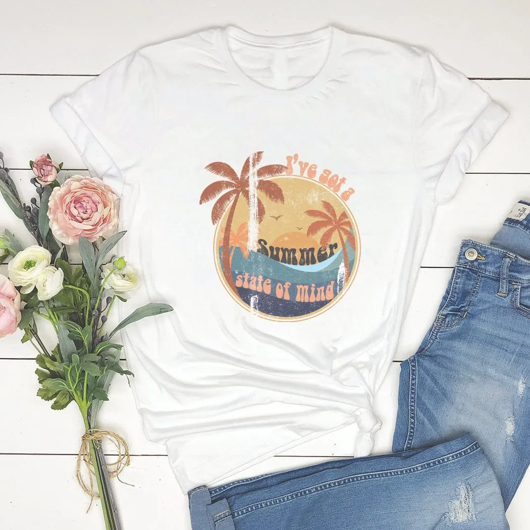 Summer State of Mind Graphic T-Shirt - SU133