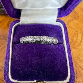 Vintage Diamond Wedding Band