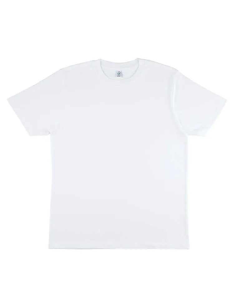 White Unisex Fairtrade Organic Cotton Carbon Neutral T-shirt