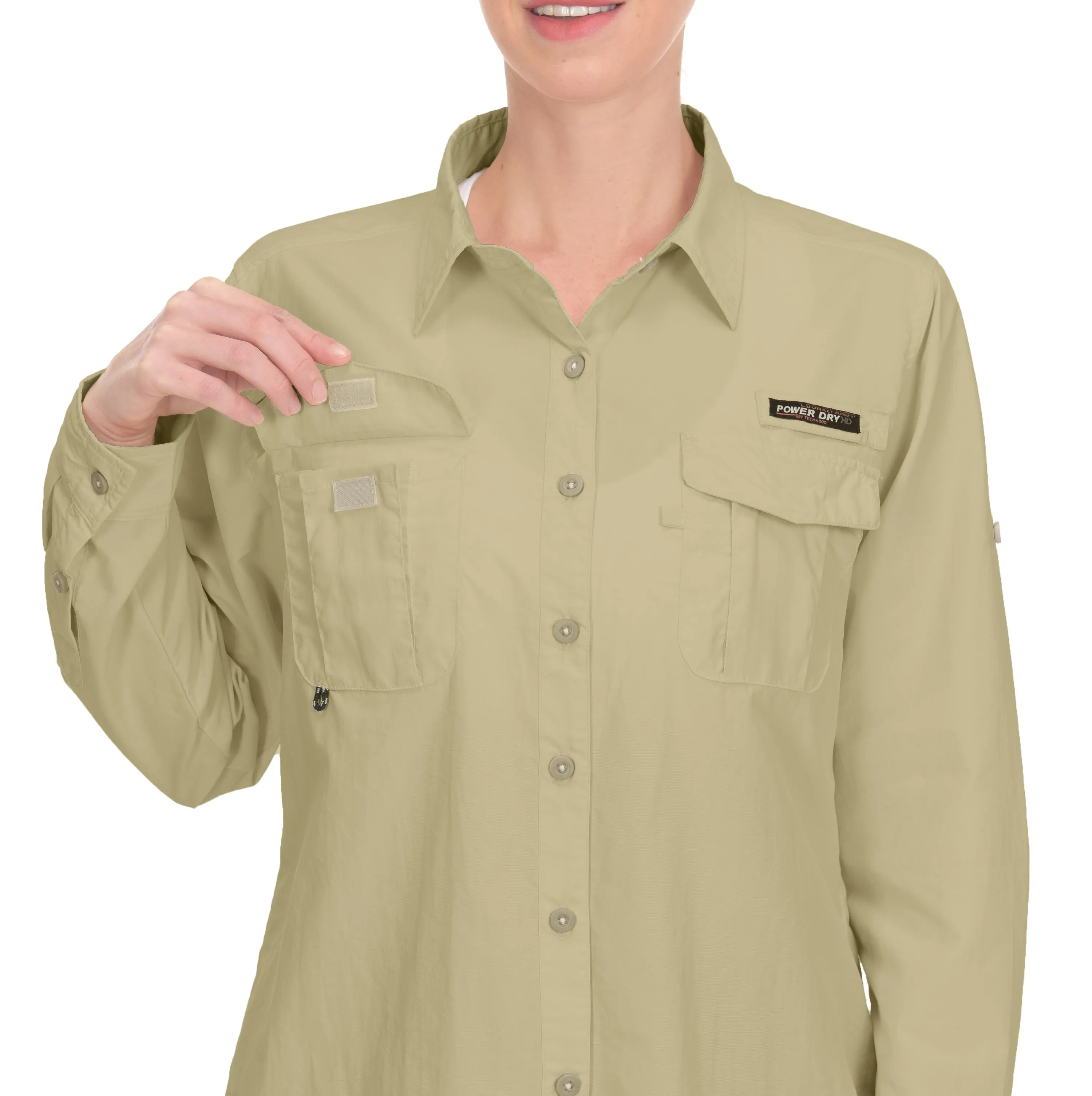 Women's UPF 50  UV Protection Long Sleeve Fishing Shirt